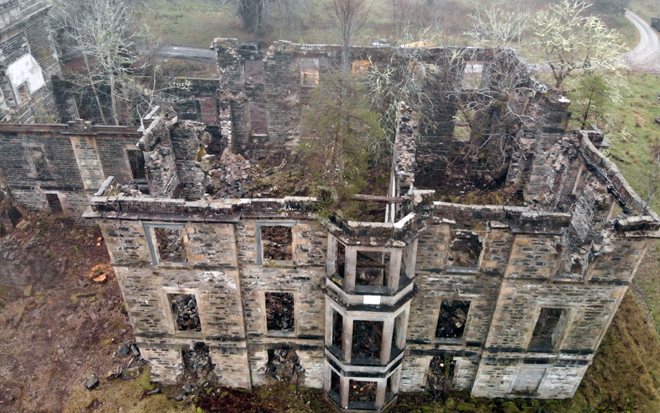Ruins without trees